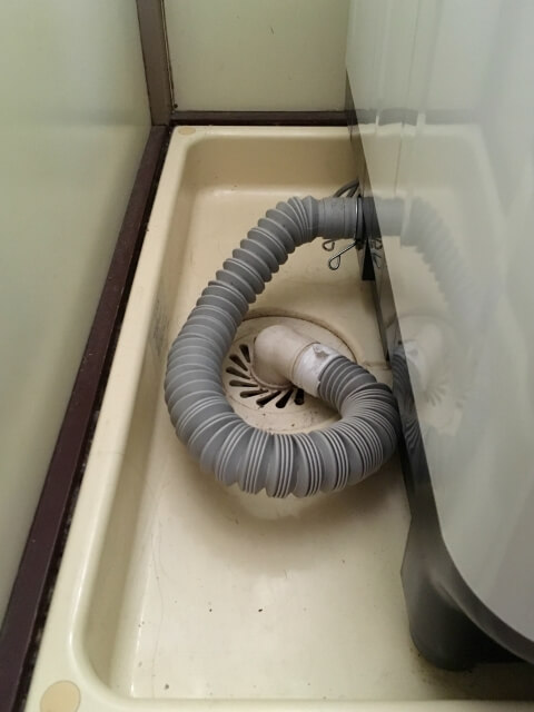 洗濯機の排水ホース
