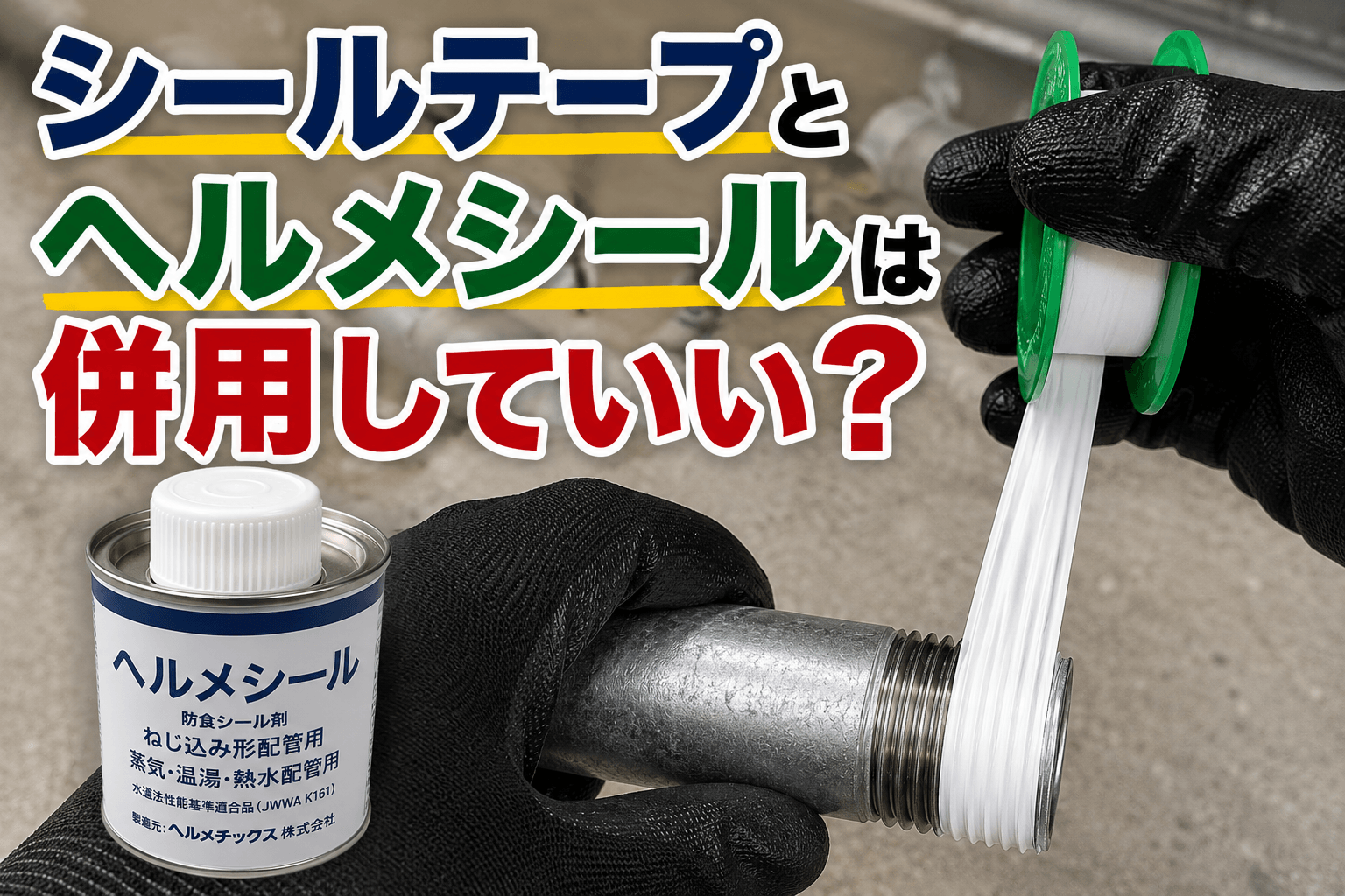 ヘルメシール 使用 方法